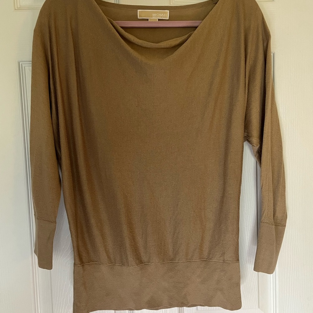 Michael Kors Tan Blouse